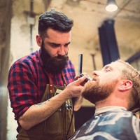 classic barbershop at evening - home decoration stock pictures, royalty-free photos & images