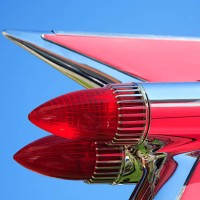 classic car tail fin - fashion stock pictures, royalty-free photos & images