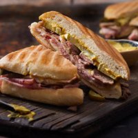 classic grilled cuban sandwich - food stock pictures, royalty-free photos & images