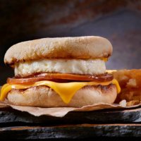 classic ham and egg breakfast sandwich - junk food stock pictures, royalty-free photos & images