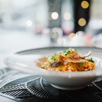 classic risotto with mushrooms and vegetables - food stock pictures, royalty-free photos & images