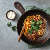 classic tagliatelle with sauce bolognese - food stock pictures, royalty-free photos & images