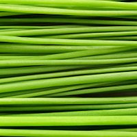 close-up of a bunch of chives laying down. - food stock pictures, royalty-free photos & images