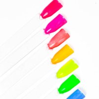close-up of colorful artificial nails - nails art stock pictures, royalty-free photos & images