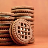 close-up of cookies on table - junk food stock pictures, royalty-free photos & images