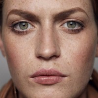 close-up portrait of beautiful young woman looking in camera, shot on studio - fashion stock pictures, royalty-free photos & images