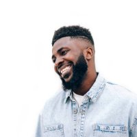 close-up portrait of smiling young african man isolated on white background. - hairstyle stock pictures, royalty-free photos & images