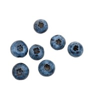 close-up studio shot of organic blueberries - food stock pictures, royalty-free photos & images