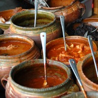 closeup of guatemalan cuisine - food stock pictures, royalty-free photos & images