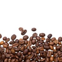 coffee beans, food background - coffee stockfoto's en -beelden