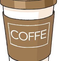 coffee cup, take away - junk food stock illustrations