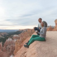 coffee on a cliff - travel stock pictures, royalty-free photos & images