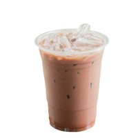 cold cocoa on white background with clipping path - junk food stock pictures, royalty-free photos & images