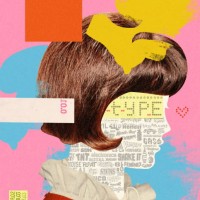 collage illustration with headshot of woman - fashion stock illustrations