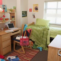 college dorm room - home decoration stock pictures, royalty-free photos & images