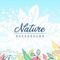 colorful grunge leaves background - garden decoration stock illustrations