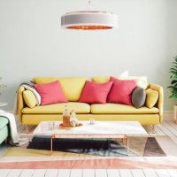 colorful modern living room design - home decoration stock pictures, royalty-free photos & images