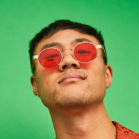 colourful studio portrait of a young man - fashion stock pictures, royalty-free photos & images