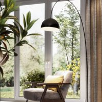 computer generated image of arm chair in living room - home decoration stock pictures, royalty-free photos & images