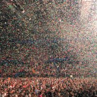 concert and confetti - concert stock pictures, royalty-free photos & images