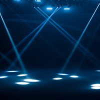 concert lighting on black abstract background - concert stock pictures, royalty-free photos & images