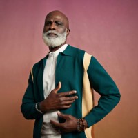 confident senior man against peach background - fashion stock pictures, royalty-free photos & images