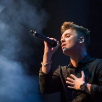 Conor Maynard performs for the Pre Brit Awards 2014 Celebration Concert at Brooklyn Bowl on February 18, 2014 in London, United Kingdom.