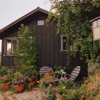 cottage - garden decoration stock pictures, royalty-free photos & images