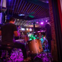 country music bands plays in a bar in nashville tennessee usa - concert stock pictures, royalty-free photos & images