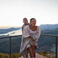 couple spending leisure time during sunset - travel stock pictures, royalty-free photos & images