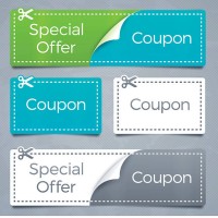 coupons and special offer savings - fashion stock illustrations