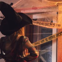 cowgirl decorating for holidays - garden decoration stock pictures, royalty-free photos & images