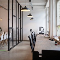 coworking workplace interior - home decoration stock pictures, royalty-free photos & images