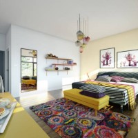 cozy bedroom interior - home decoration stock pictures, royalty-free photos & images