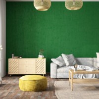 cozy living room design with empty green wall - home decoration stock pictures, royalty-free photos & images