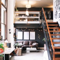 cozy loft apartment interior in downtown los angeles - home decoration stock pictures, royalty-free photos & images
