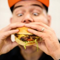crazy for burger - junk food stock pictures, royalty-free photos & images