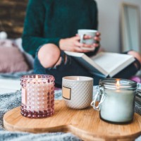 creating a relaxing environment like no other - home decoration stock pictures, royalty-free photos & images