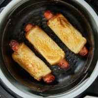 crispy air fried grilled cheese hot dog rolls - junk food stock pictures, royalty-free photos & images