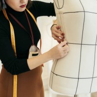 crop view of fashion designer at work - fashion stock pictures, royalty-free photos & images