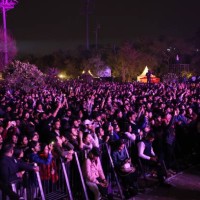 Crowds enjoy the performance of Singer-music composer Vishal Mishra during his Pehle Bhi Main India Tour, curated by Fever Live the live...