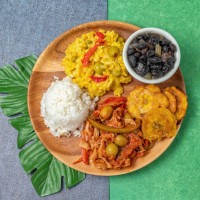 cuban food plate - food stock pictures, royalty-free photos & images