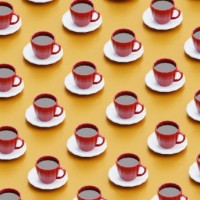 cup of coffee background pattern - junk food stock pictures, royalty-free photos & images