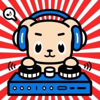 cute character design of a labrador retriever wearing headphones and playing on turntables - concert stock illustrations
