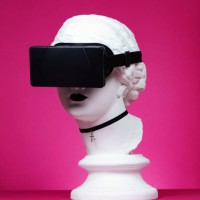 cyberpunk greek goddess wearing vr headset - fashion stock pictures, royalty-free photos & images