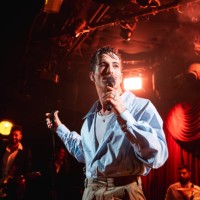 Damiano David performs on stage at Le Poisson Rouge on October 28, 2024 in New York City.