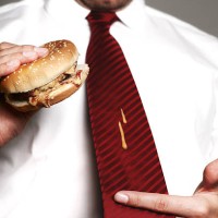 damn! - junk food stockfoto's en -beelden