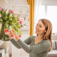 decorating home for easter - home decoration stock pictures, royalty-free photos & images