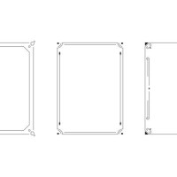 decorative frame set vector design on white background. - home decoration stock illustrations