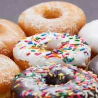 delicious donuts - junk food stock pictures, royalty-free photos & images